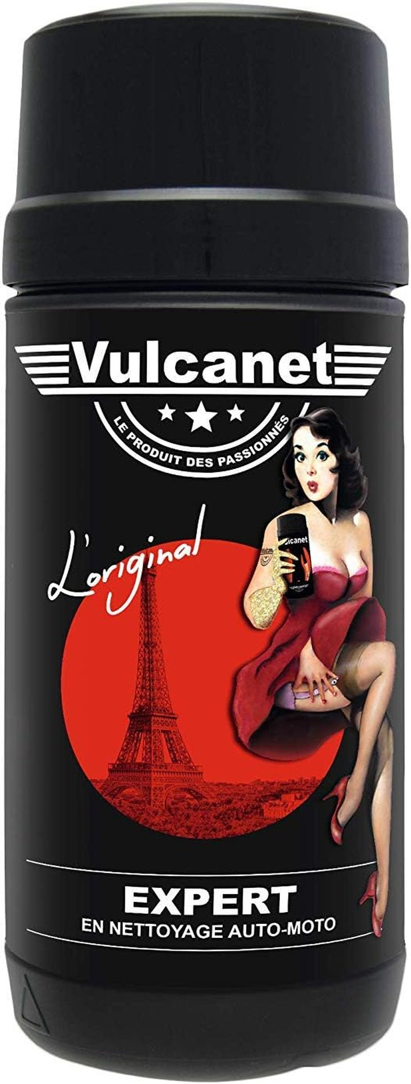 Vulcanet Lingettes Nettoyage Auto Moto + Microfibre