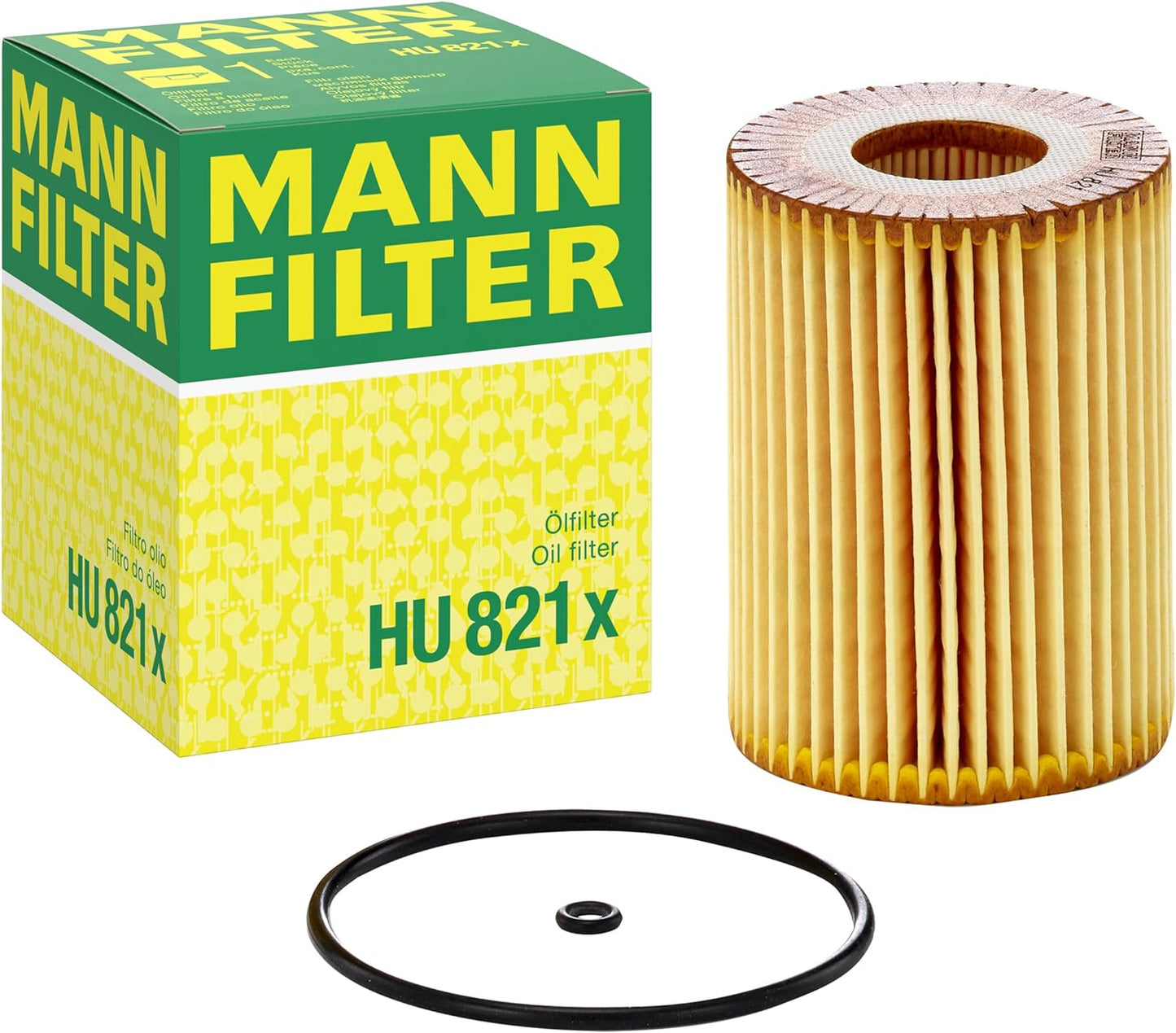 HU 821 X Filtre À Huile - VÉHICULE DE TOURISME + UTILITAIRES